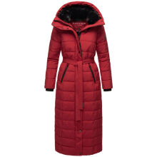 Navahoo Das Teil XIV Damen Winter Steppmantel Dark Red-Größe XS - Gr. 34