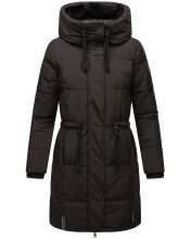 Navahoo Zuckertatze XIV Damen Winterjacke Schwarz Größe XS - Gr. 34