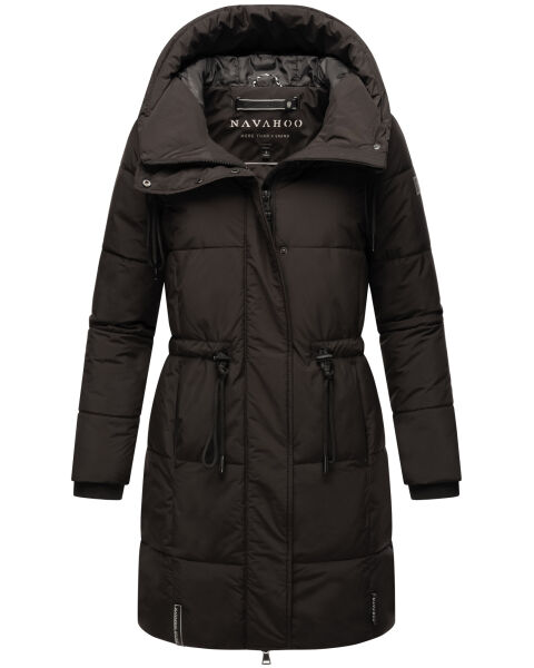 Navahoo Zuckertatze XIV Damen Winterjacke Schwarz Größe S - Gr. 36