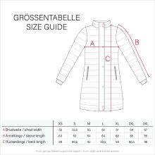 Navahoo Zuckertatze XIV Damen Winterjacke Schwarz Größe XL - Gr. 42