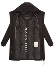 Navahoo Zuckertatze XIV ladies winter jacket Schwarz Größe XXL - Gr. 44