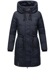 Navahoo Zuckertatze XIV Damen Winterjacke Navy Größe S - Gr. 36