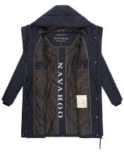 Navahoo Zuckertatze XIV Damen Winterjacke Navy Größe S - Gr. 36