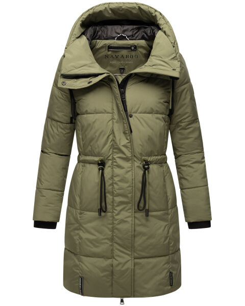 Navahoo Zuckertatze XIV Damen Winterjacke Olive Leaf Größe XS - Gr. 34