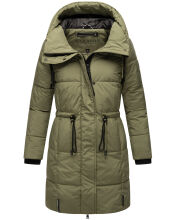 Navahoo Zuckertatze XIV Damen Winterjacke Olive Leaf Größe XS - Gr. 34