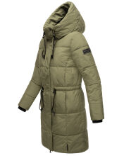 Navahoo Zuckertatze XIV Damen Winterjacke Olive Leaf Größe XS - Gr. 34