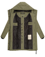 Navahoo Zuckertatze XIV Damen Winterjacke Olive Leaf Größe XS - Gr. 34