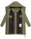 Navahoo Zuckertatze XIV Damen Winterjacke Olive Leaf Größe XS - Gr. 34