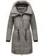 Navahoo Zuckertatze XIV Damen Winterjacke Grau Größe L - Gr. 40