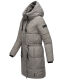 Navahoo Zuckertatze XIV Damen Winterjacke Grau Größe L - Gr. 40
