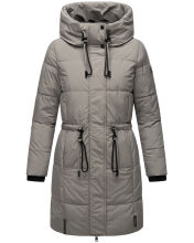 Navahoo Zuckertatze XIV Damen Winterjacke Grau Größe XL - Gr. 42