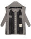 Navahoo Zuckertatze XIV Damen Winterjacke Grau Größe XL - Gr. 42