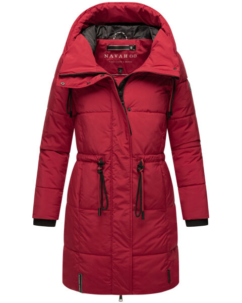 Navahoo Zuckertatze XIV Damen Winterjacke Dark Red Größe XS - Gr. 34