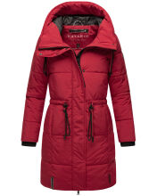 Navahoo Zuckertatze XIV Damen Winterjacke Dark Red Größe XS - Gr. 34
