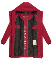 Navahoo Zuckertatze XIV Damen Winterjacke Dark Red Größe XS - Gr. 34