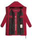 Navahoo Zuckertatze XIV Damen Winterjacke Dark Red Größe XS - Gr. 34