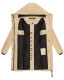 Navahoo Zuckertatze XIV ladies winter jacket Beige Größe XL - Gr. 42