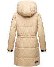 Navahoo Zuckertatze XIV Damen Winterjacke Beige Größe XXL - Gr. 44