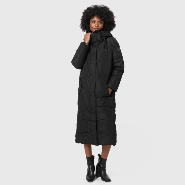 Navahoo Hingucker XIV ladies winter jacket Schwarz Größe M - Gr. 38
