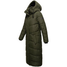 Navahoo Hingucker XIV Damen Winterjacke Dark Olive Größe S - Gr. 36