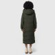 Navahoo Hingucker XIV ladies winter jacket Dark Olive Größe M - Gr. 38
