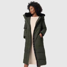 Navahoo Hingucker XIV ladies winter jacket Dark Olive...