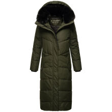 Navahoo Hingucker XIV Damen Winterjacke Dark Olive Größe XL - Gr. 42