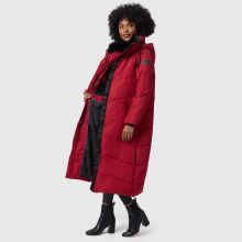 Navahoo Hingucker XIV Damen Winterjacke Dark Red Größe XS - Gr. 34