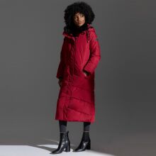 Navahoo Hingucker XIV Damen Winterjacke Dark Red Größe S - Gr. 36
