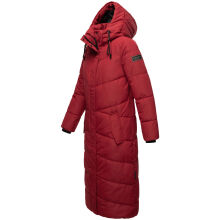 Navahoo Hingucker XIV Damen Winterjacke Dark Red Größe L - Gr. 40