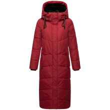Navahoo Hingucker XIV Damen Winterjacke Dark Red Größe XL - Gr. 42