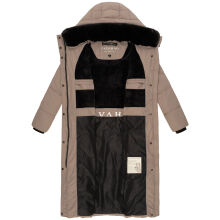 Navahoo Hingucker XIV Damen Winterjacke Taupe Grey Größe S - Gr. 36