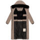 Navahoo Hingucker XIV Damen Winterjacke Taupe Grey Größe S - Gr. 36
