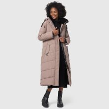 Navahoo Hingucker XIV Damen Winterjacke Taupe Grey Größe M - Gr. 38