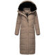 Navahoo Hingucker XIV Damen Winterjacke Taupe Grey Größe M - Gr. 38