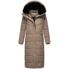 Navahoo Hingucker XIV Damen Winterjacke Taupe Grey Größe L - Gr. 40
