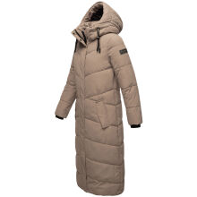 Navahoo Hingucker XIV Damen Winterjacke Taupe Grey Größe L - Gr. 40
