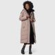 Navahoo Hingucker XIV Damen Winterjacke Taupe Grey Größe XL - Gr. 42