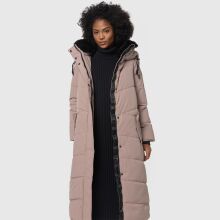 Navahoo Hingucker XIV Damen Winterjacke Taupe Grey Größe XXL - Gr. 44