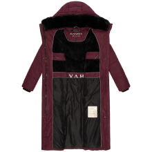 Navahoo Hingucker XIV Damen Winterjacke Wine Größe XS - Gr. 34