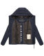 Marikoo Shimoaa XVI Damen Winter Steppjacke Navy Größe XS - Gr. 34