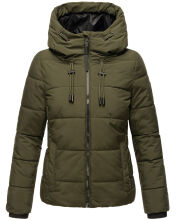 Marikoo Shimoaa XVI ladies winter quilted jacket Dark Olive Größe XS - Gr. 34