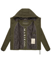 Marikoo Shimoaa XVI Damen Winter Steppjacke Dark Olive Größe M - Gr. 38