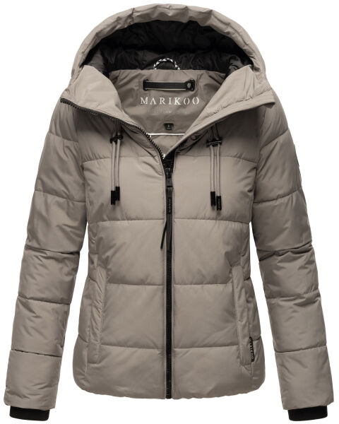 Marikoo Shimoaa XVI Damen Winter Steppjacke Grau Größe XS - Gr. 34