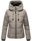 Marikoo Shimoaa XVI Damen Winter Steppjacke Grau Größe S - Gr. 36