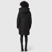 Marikoo Natsukoo Damen Winter Steppjacke lang Schwarz Größe M - Gr. 38
