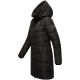 Marikoo Natsukoo Damen Winter Steppjacke lang Schwarz Größe XL - Gr. 42
