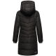 Marikoo Natsukoo Damen Winter Steppjacke lang Schwarz Größe XXL - Gr. 44