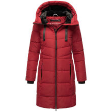 Marikoo Natsukoo XVI ladies winter quilted jacket Dark Red Größe XS - Gr. 34