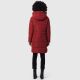 Marikoo Natsukoo Damen Winter Steppjacke lang Dark Red Größe M - Gr. 38
